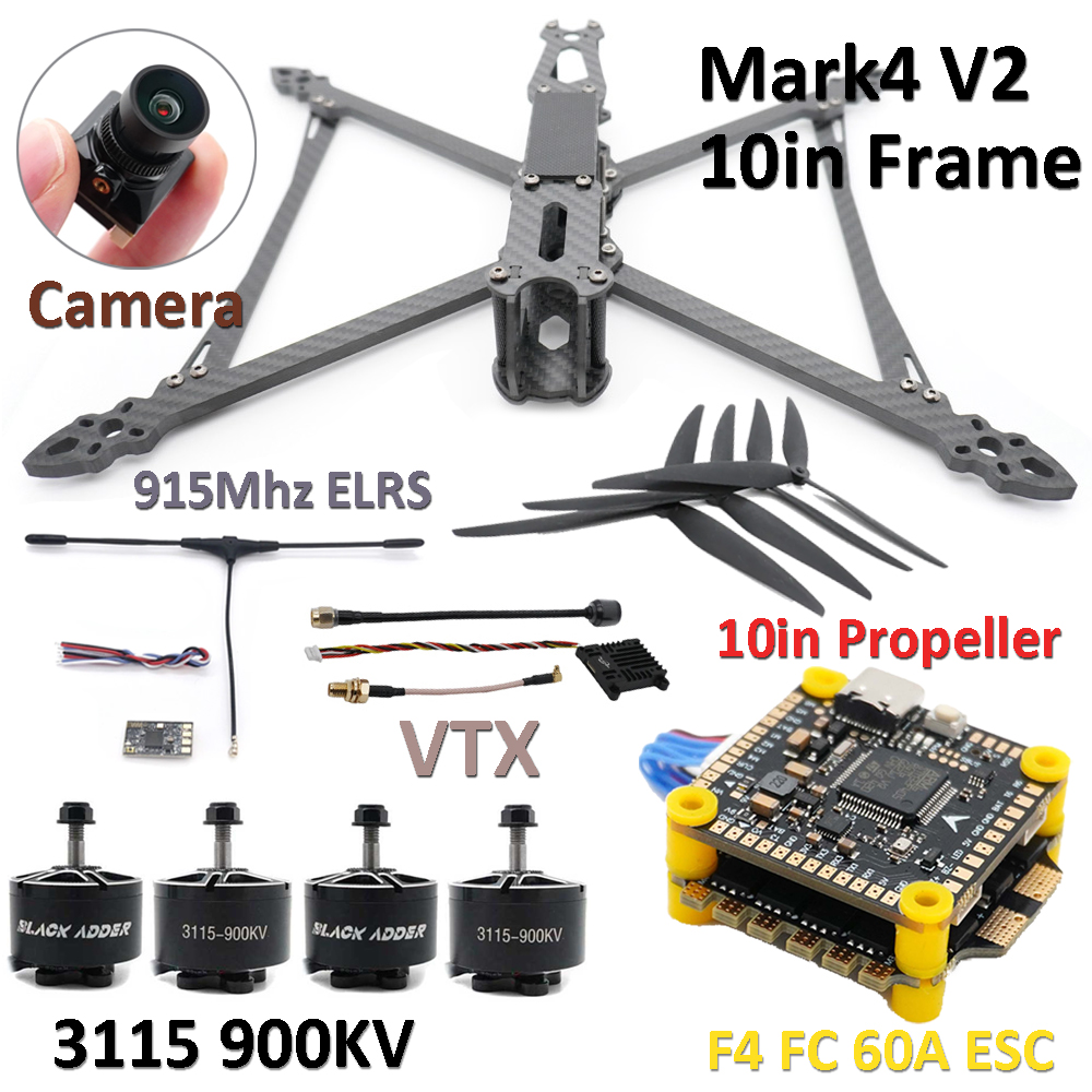Drone Kit Octocopter - Mark4 V2 10in Frame Combo Set