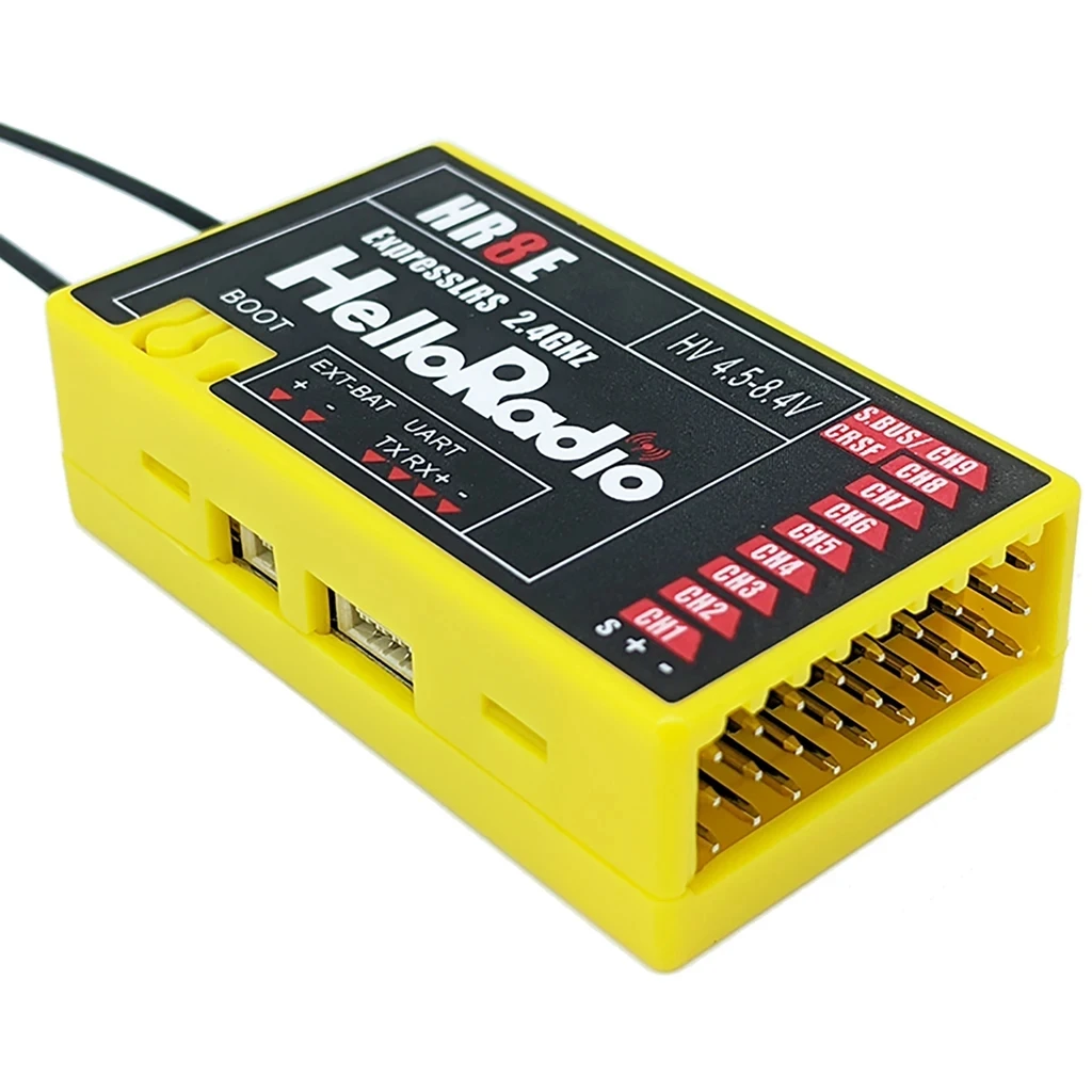 HelloRadio HR8E ELRS 2.4GHz 9C - огляд і ціна Drone Kit Long Range