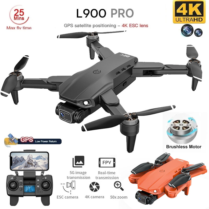 L900 Pro GPS Drone 4K Professi - огляд і ціна Drone Kit Professional
