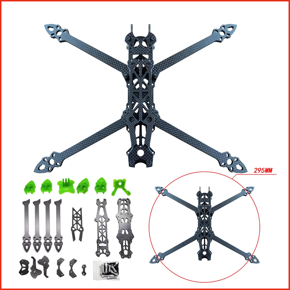 1pcs Mark4 Mark 4 HD 7inch 295 - огляд і ціна Drone Kit Fpv