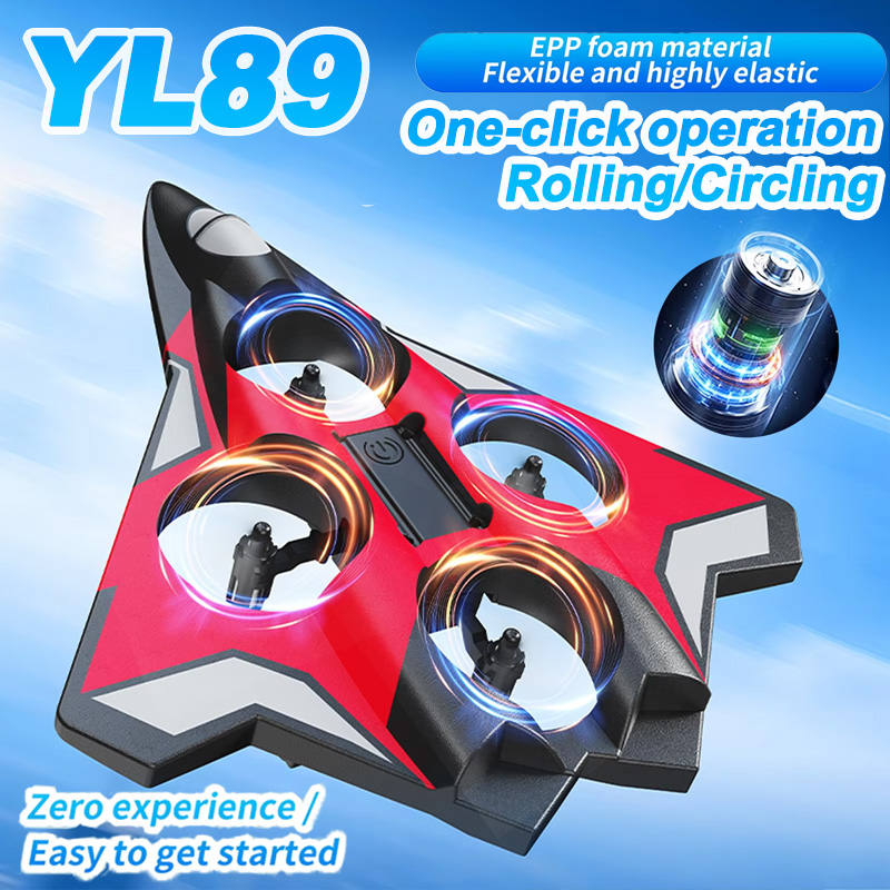 YL89 EPP Foam Quadcopter RC Pl - огляд і ціна Drone Kit Tricopter