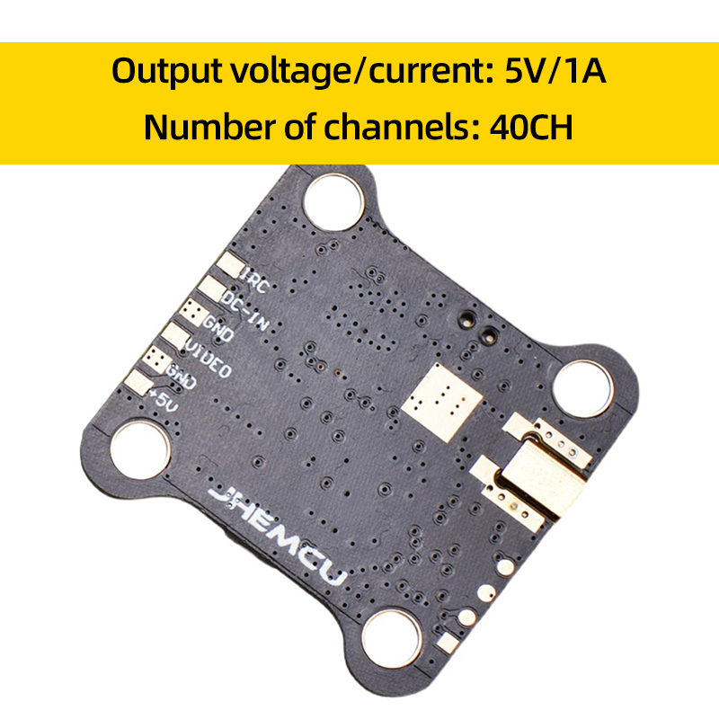 JHEMCU VTX20-600 5.8G 40CH FPV - огляд і ціна Drone Kit Long Range