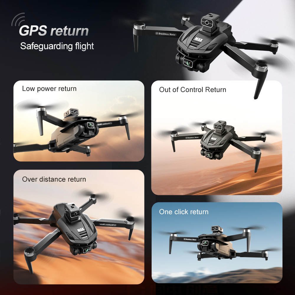 V168 PRO Max GPS Drone 8K Prof - огляд і ціна Drone Kit Professional