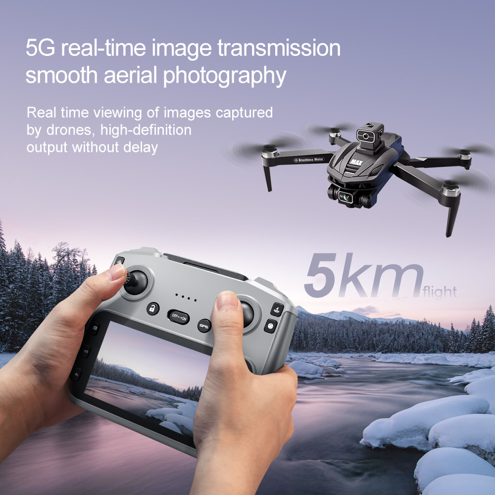 V168 PRO Max GPS Drone 8K Prof - огляд і ціна Drone Kit Professional
