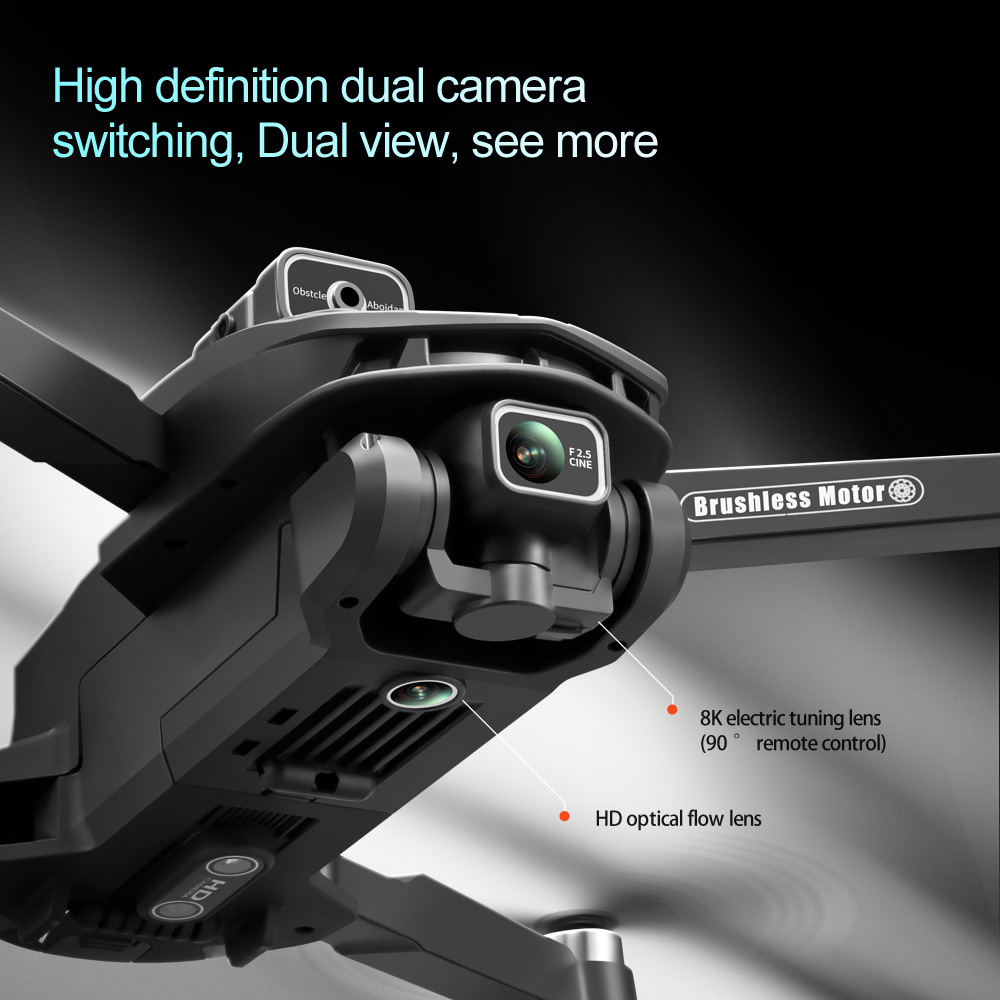 V168 PRO Max GPS Drone 8K Prof - огляд і ціна Drone Kit Professional
