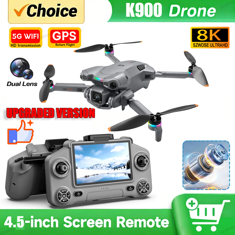 New K900 MAX GPS Drone with 4K - огляд і ціна Drone Kit With Camera