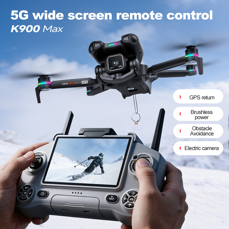 New K900 MAX GPS Drone with 4K - огляд і ціна Drone Kit With Camera