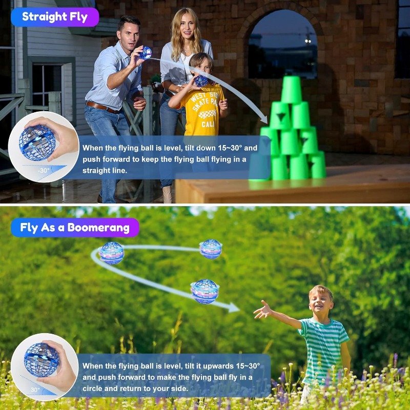 Flying Orb Ball Toy 2025 Boome - огляд і ціна Drone Kit Tricopter