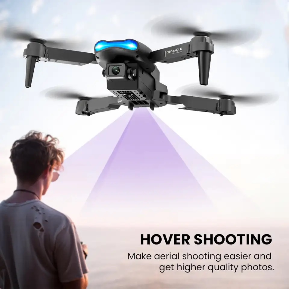 New Mini drone E99 4K WIFI HD  - огляд і ціна Drone Kit Tricopter