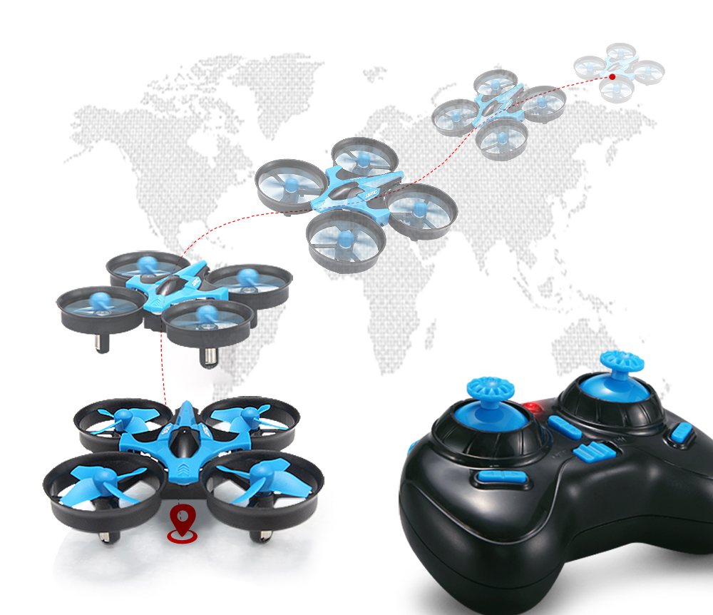 JJRC H36 Mini Rc Drone 4ch 6-A - огляд і ціна Drone Kit Tricopter