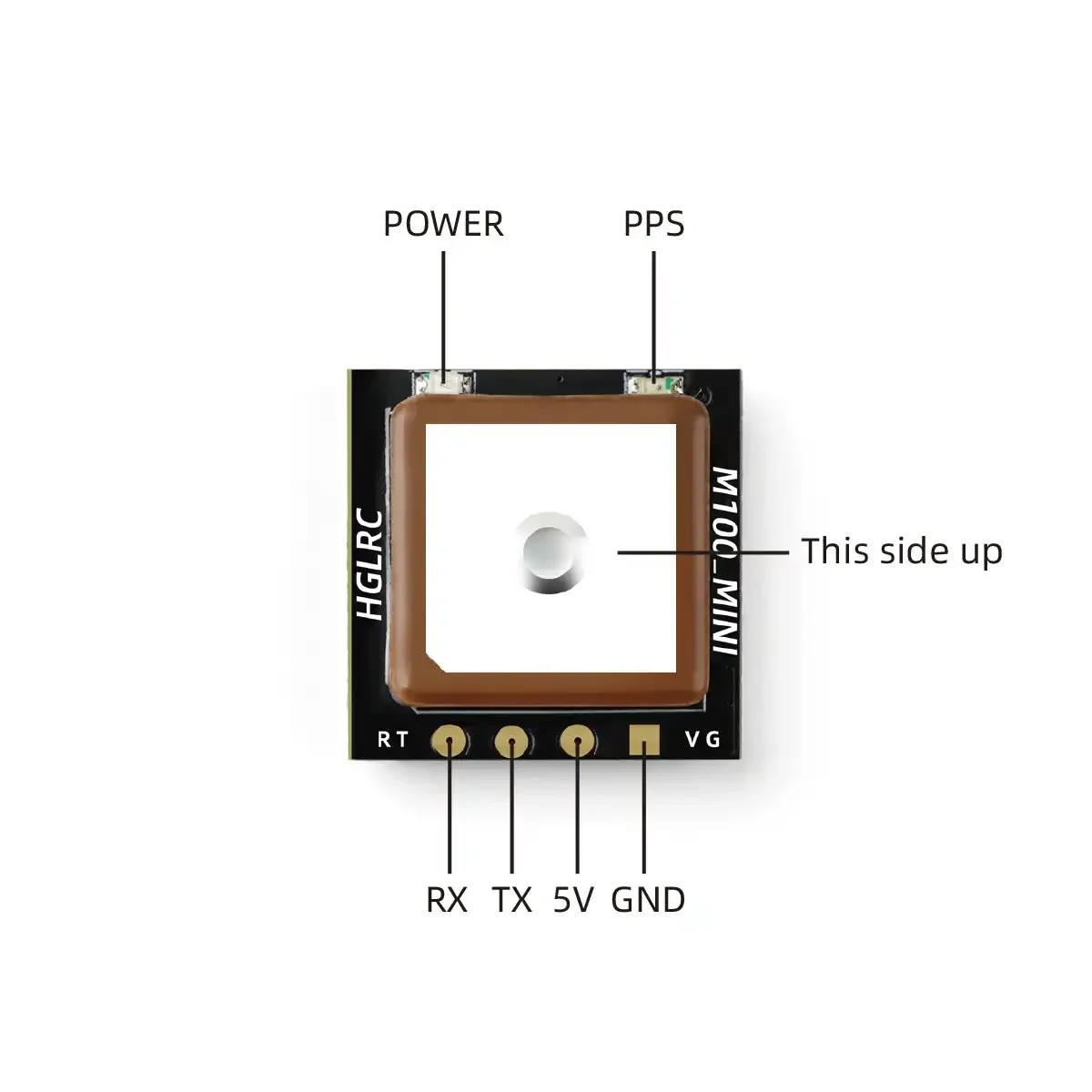 HGLRC M100 Mini GPS Module M10 - огляд і ціна Drone Kit Long Range