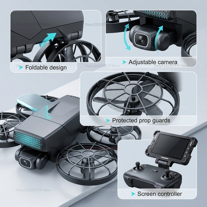New Drones M8 GPS 8K Professio - огляд і ціна Drone Kit With Camera