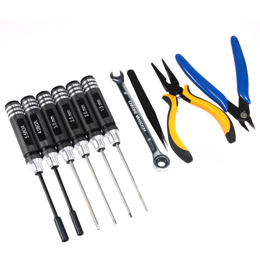 10PCS 10in1 FPV Drone RC Tool  - огляд і ціна Drone Kit Octocopter