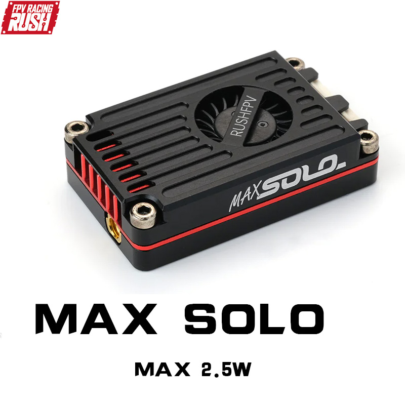 RUSH TANK MAX SOLO VTX 2.5W Hi - огляд і ціна Drone Kit Long Range