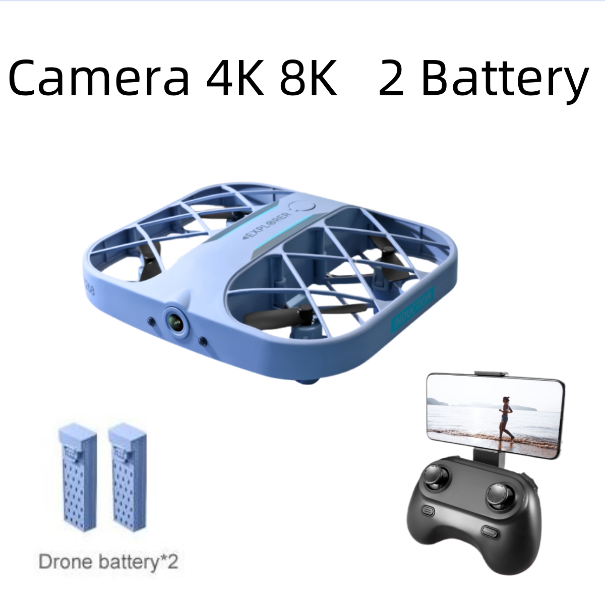 JJRC H107 FPV RC Drone with 2  - огляд і ціна Drone Kit With Camera